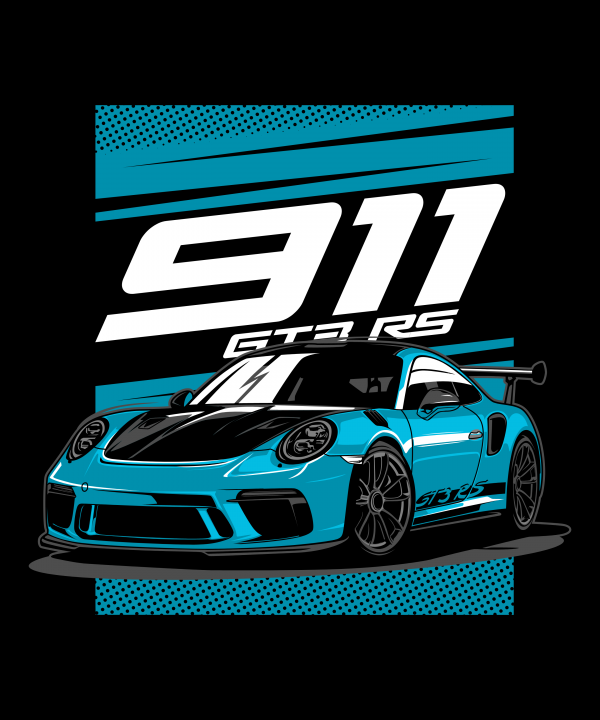 Porsche 911 GT3 RS Animado